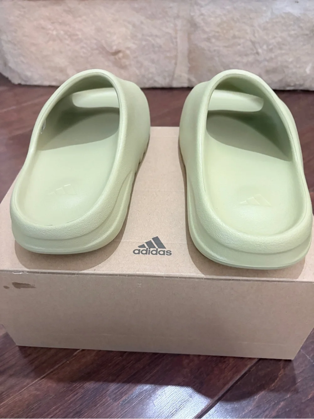 Yeezy Slide Slip-On Sandals in Resin, New in Box